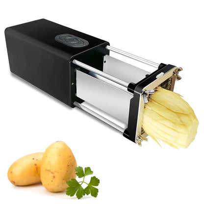 Multifunctional Electric Potato Chips Cutter French Fries Vegetable Cutting Machine Potato Cucumber Carrot Slicer