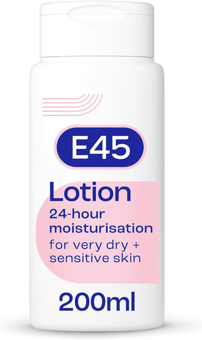 Dermatological Moisturising Lotion 200 Ml – Body Lotion – Daily Moisturiser for Long-Lasting Hydration for Dry Skin and Sensitive Skin – Protect from Dryness, Reduce Redness and Flaking