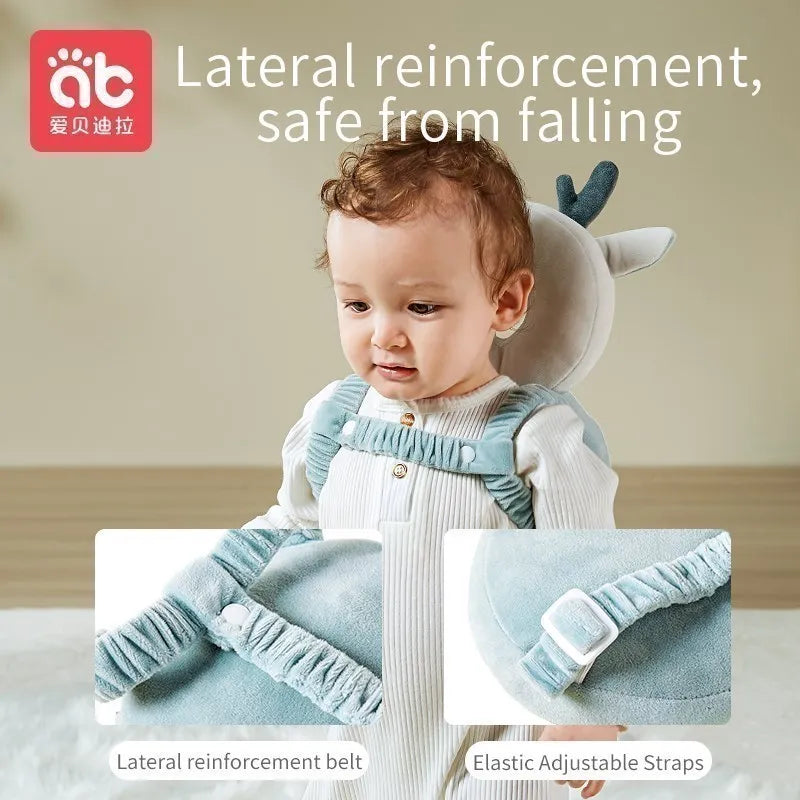 Newborn Head Back Protector Baby Protect Pillow, Learn Walking Headgear Prevent Injury, Safety Pad Prevention for Fall -Pillows